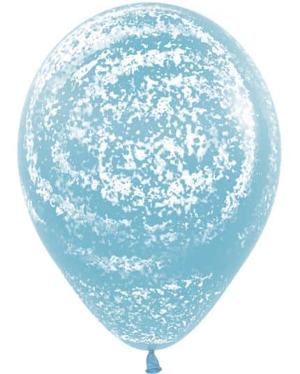 Морозное граффити Синяя бирюза агат